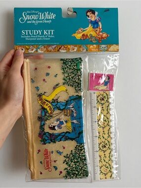 Vintage Disney Snow White Study Kit